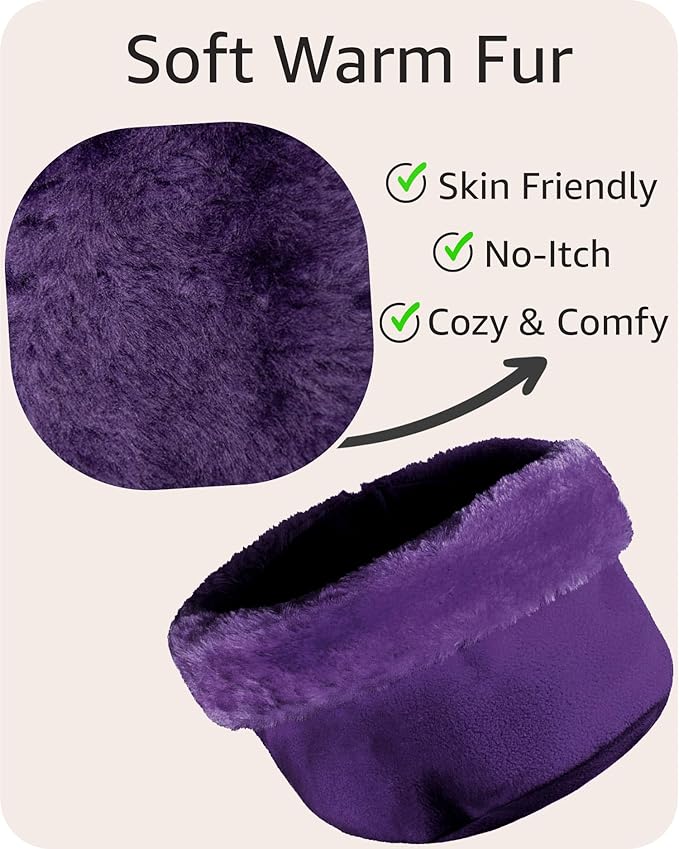 boxed-gifts Women's Warm Fleece Winter - Women's Hat and Glove Set + Hats Gloves Scarves for Women