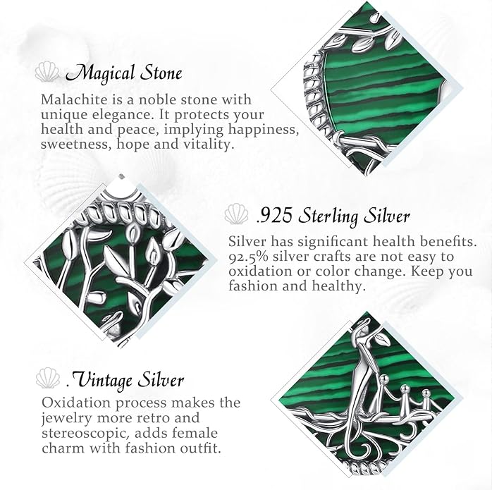 Vito 925 Sterling Silver Tree of Life Necklace for Women, Mother Tree Pendant for Mom Mother Necklace Mother's Day Jewelry Gift for Wife Grandma, 18/22 Inch Chain