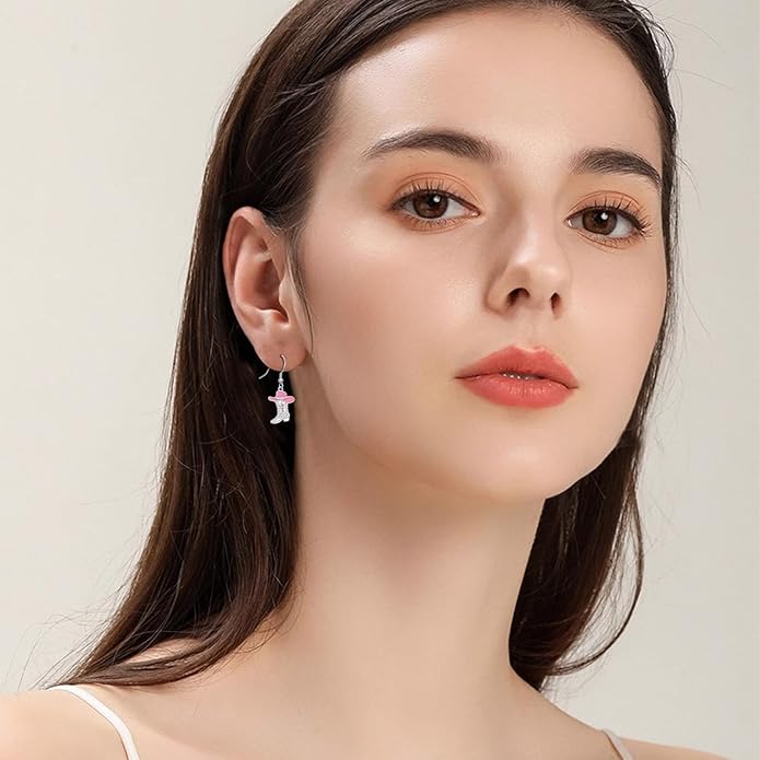 Western Earrings for Women 925 Sterling Silver Turquoise Western Country Dangle Drop Earrings Country Jewelry Gifts for Cowgirl Cowboy