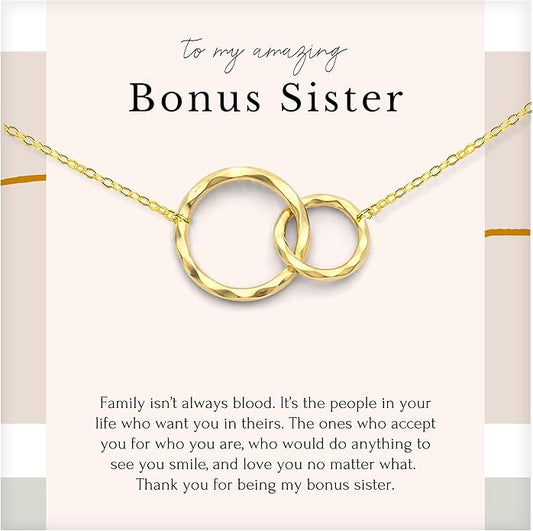 HOPE LOVE SHINE Best Friend Gift for Women - Meaningful BFF Friendship Necklace, Jewelry 16+2", 14k Gold Plated Sterling Silver