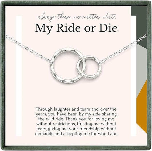 HOPE LOVE SHINE Best Friend Gift for Women - Meaningful BFF Friendship Necklace, Jewelry 16+2", 14k Gold Plated Sterling Silver