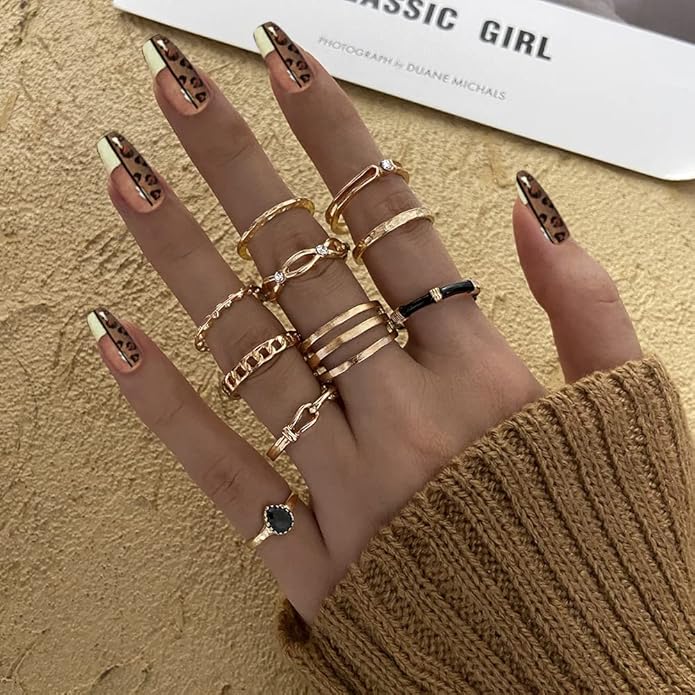 73 Pcs Gold Jewelry Set with 6Pcs Layered Necklace, 11 Pcs anklet and 7Pcs Earring Ear Cuff,12Hoop Earrings ,15pcs Rings,21pcs stud earrings Jewerly set for Women Pack for Friendship Party Gift