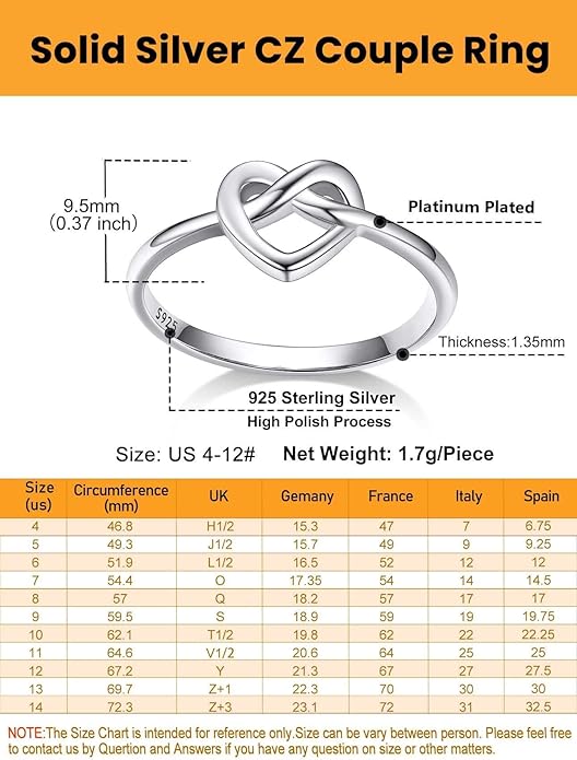 Bestyle 925 Sterling Silver Ring for Women, Minimalist Claddagh Ring Celtic Knot Ring for Women, Irish Promise Wedding Band, Gold/Rose Gold Vermeil Women Band Ring, Stackable, Gift for Her