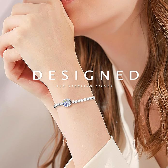 925 Sterling Silver Charms Bead for Bracelets Necklaces, Star Moon Crescent Sun Solar Pendent, Blue Ocean Starfish Shells Turtle Crab Starry Sea Cute Jewelry Birthday Gifts for Women Men