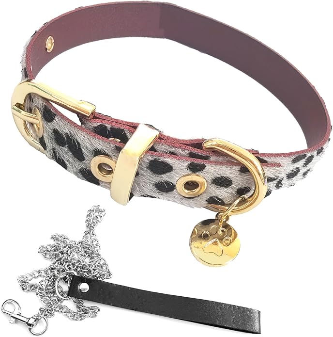 Gothic Heart Pendant Choker Necklace with Chain, Black Leather Collar, Silver Metal Hardware