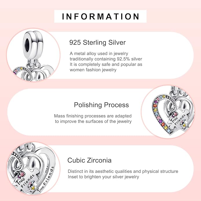 MITSOKU 925 Sterling Silver Charms for Bracelets Necklaces Animal prototype Pendant Safety Chain Dangle Pendants Beads Christmas Day Charms Jewelry Gift for Women