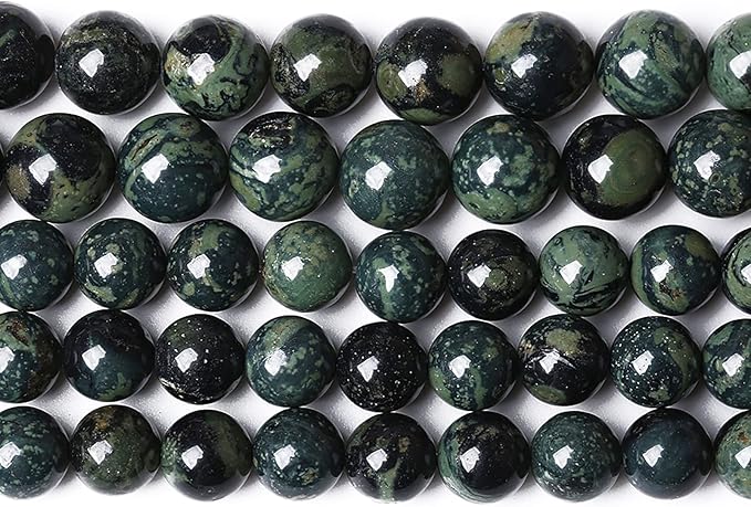 6mm 60pcs Natural Kambaba Jasper Beads Round Loose Energy Healing Stone Beads for Jewelry Making DIY Bracelet 15 Inch