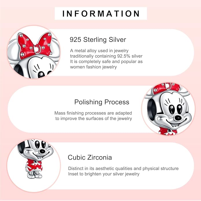 MITSOKU 925 Sterling Silver Charms for Bracelets Necklaces Animal prototype Pendant Safety Chain Dangle Pendants Beads Christmas Day Charms Jewelry Gift for Women