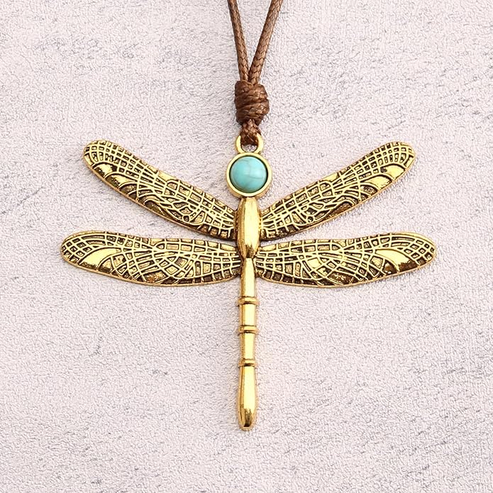 GelConnie Boho Necklaces for Women Vintage Silver Circles Long Pendant Necklace Cowgirl Sweater Necklace Adjustable Leather Choker Necklace for Women
