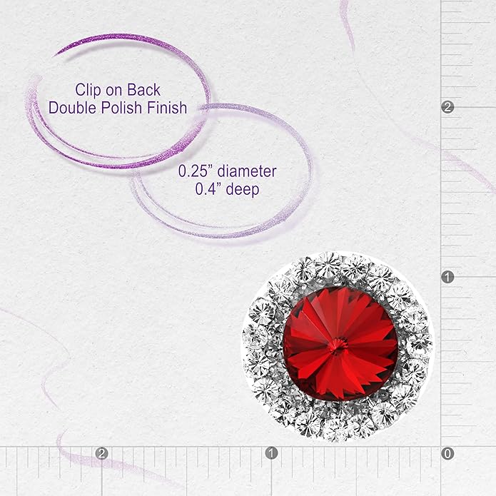 Spinningdaisy Clip On Earrings for Women | Non Pierced Earrings for Wedding