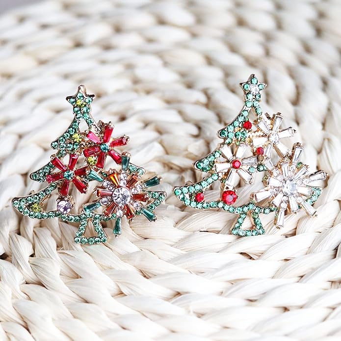 Brooch Pins for Women Girls Fashion Flower Crystal Rhinestone Pearl Jewelry